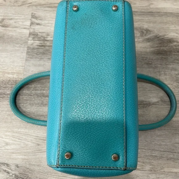 Kate Spade Bag Aqua Tiffany Blue Purse - Picture 4 of 6